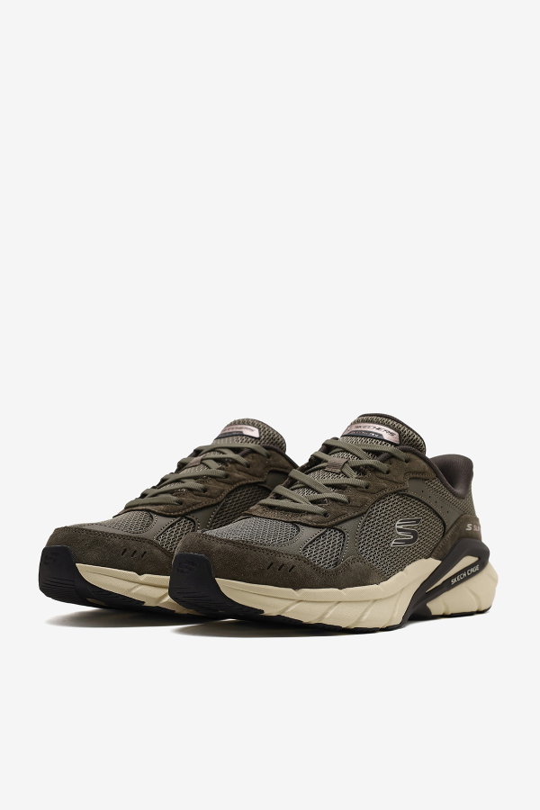 Skechers Skech Cage Erkek Spor Ayakkabı HAKI