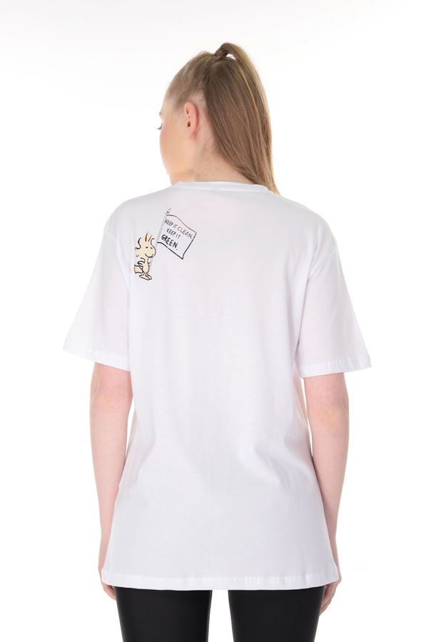 Gabria Snoopy Baskılı T-shirt