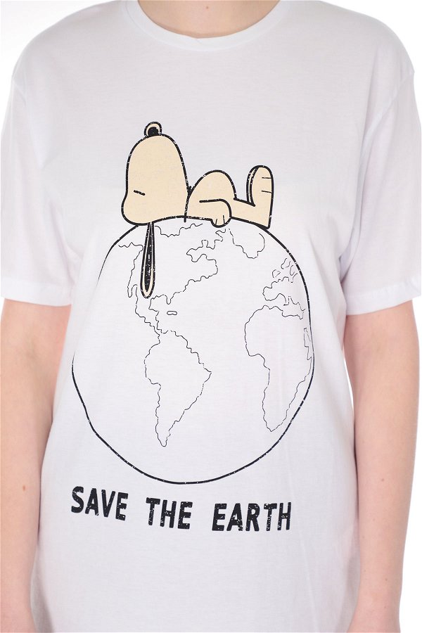 Gabria Snoopy Baskılı T-shirt