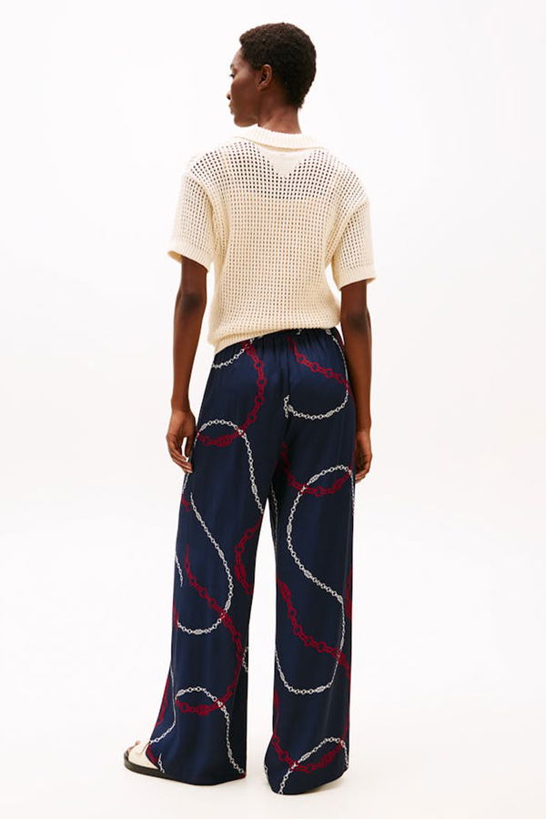 Tommy Hilfiger Kadın Pantolon LACIVERT