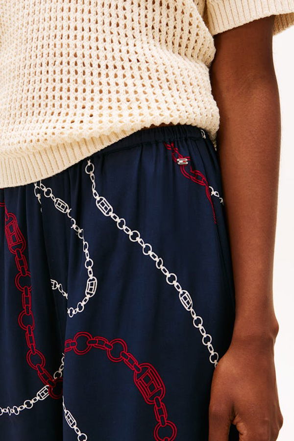 Tommy Hilfiger Kadın Pantolon LACIVERT