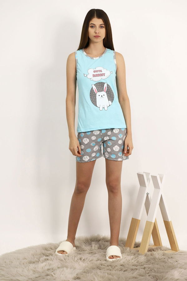 Şortlu Pijama Takımı MAVI Şortlu Pijama Takımı MAVI