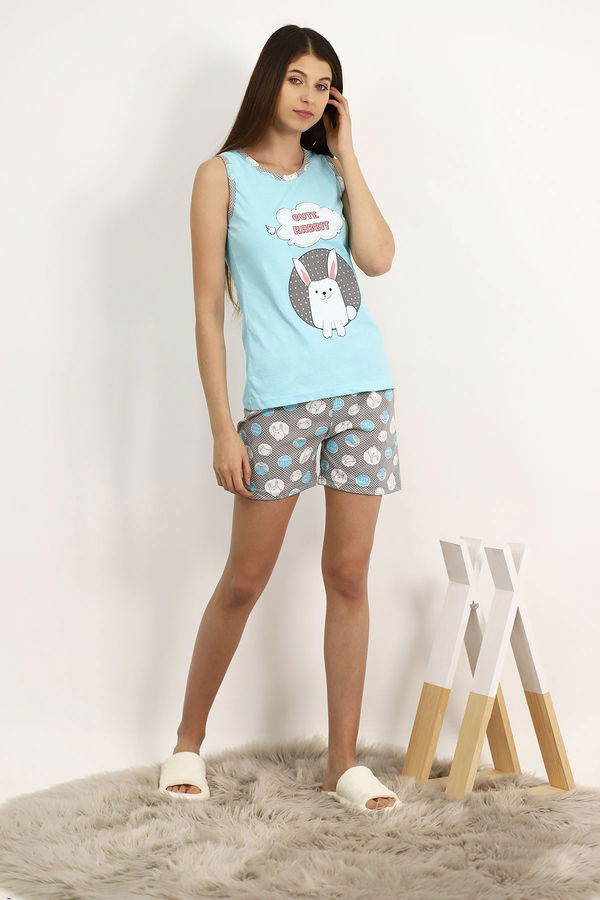 Şortlu Pijama Takımı MAVI Şortlu Pijama Takımı MAVI