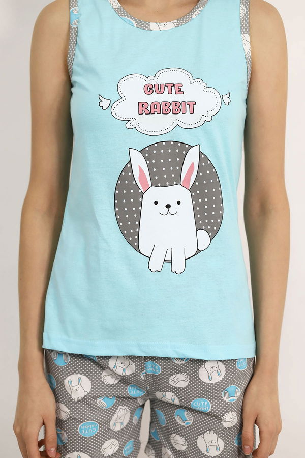 Şortlu Pijama Takımı MAVI Şortlu Pijama Takımı MAVI