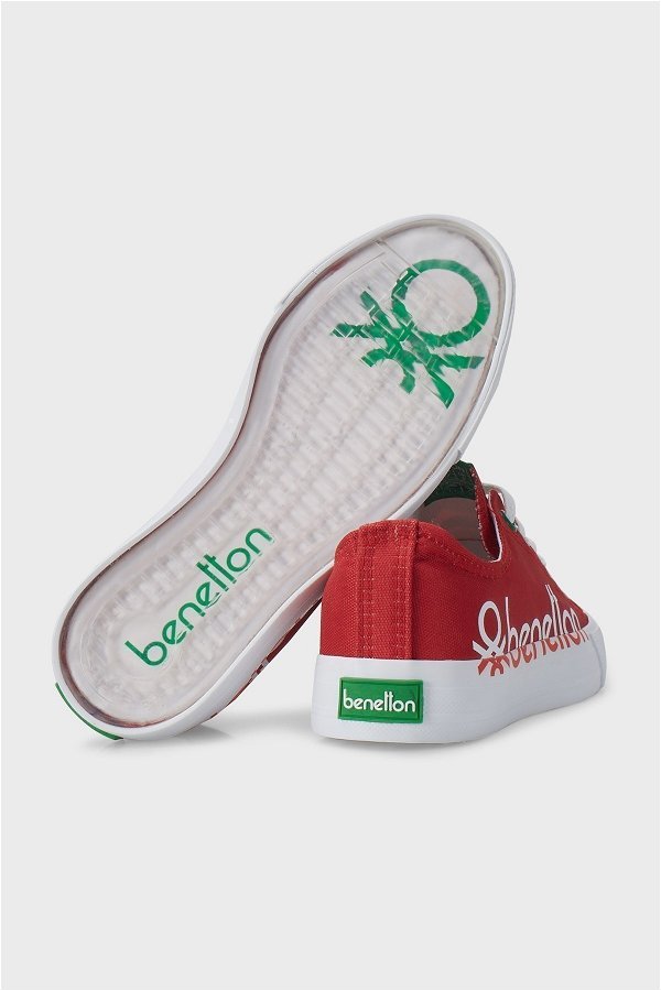 Benetton Kadın Spor Ayakkabı Kirmizi