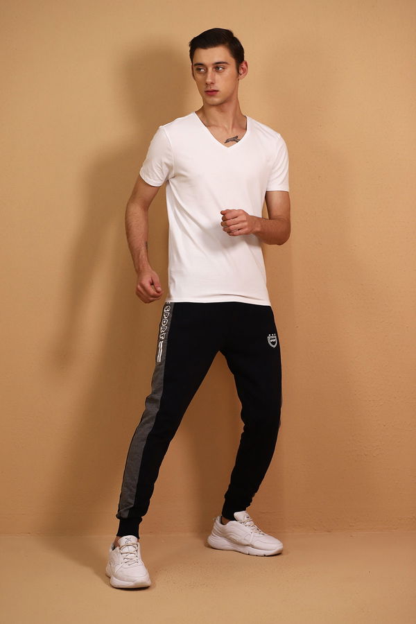 Sport Baskılı Eşofman Altı LACIVERT Sport Baskılı Eşofman Altı LACIVERT