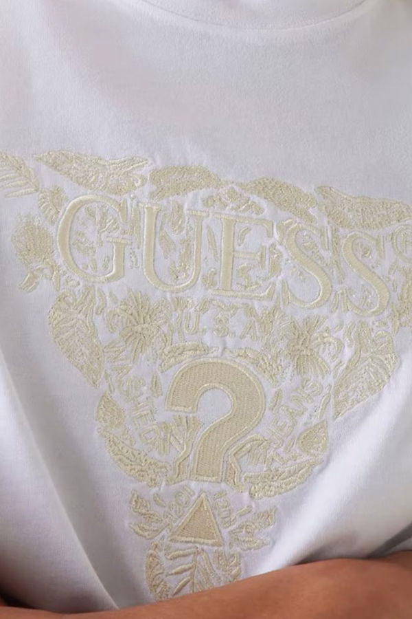 Guess Erkek T-shirt Beyaz