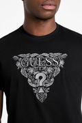 Guess Erkek T-shirt Siyah