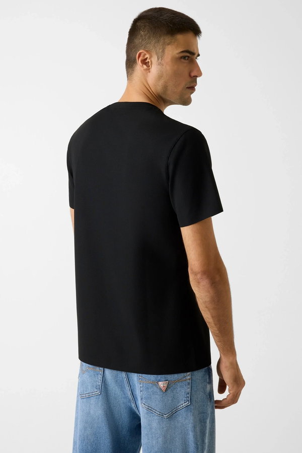 Guess Bisiklet Yaka T-shirt SIYAH