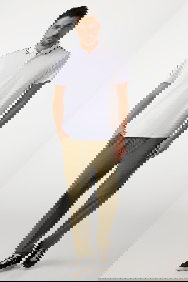 Guess Polo Yaka Erkek T-shirt Beyaz