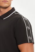 Guess Polo Yaka Erkek T-shirt Siyah