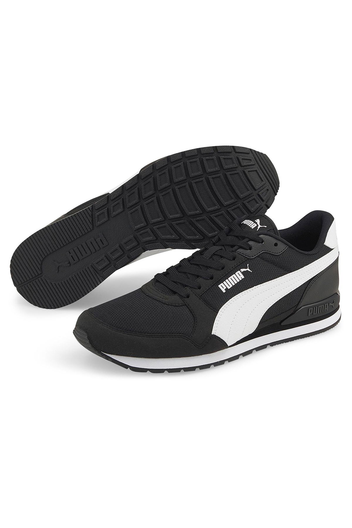 Puma St Runner Erkek Spor Ayakkabı SİYAH