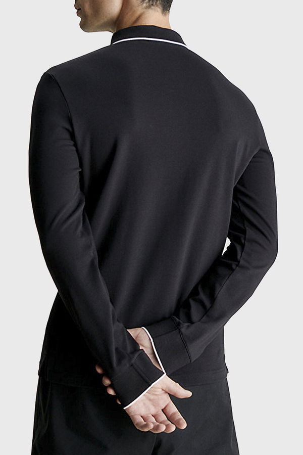 Calvin Klein Polo Yaka Sweat SİYAH