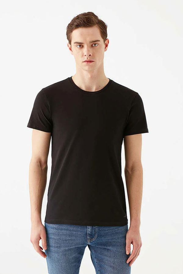 STRETCH T-SHIRT SIYAH SIYAH