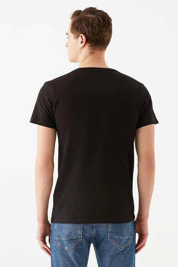 STRETCH T-SHIRT SIYAH SIYAH