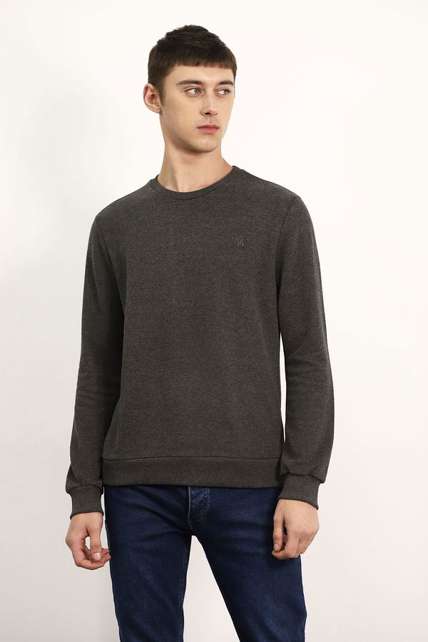 SWEATSHIRT koyu gri melanj STD SWEATSHIRT koyu gri melanj STD