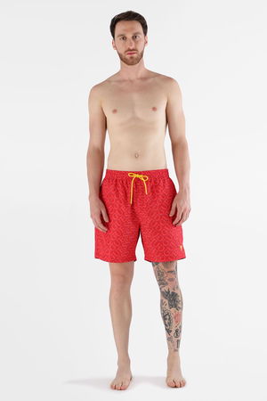 Guess Erkek Deniz Şortu Kırmızı