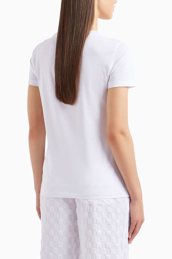 Armani Kadın T-shirt BEYAZ Armani Kadın T-shirt BEYAZ