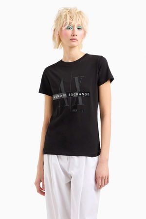 Armani Kadın T-shirt SİYAH Armani Kadın T-shirt SİYAH