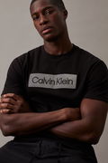 Calvin Klein Baskılı Erkek T-shirt SİYAH