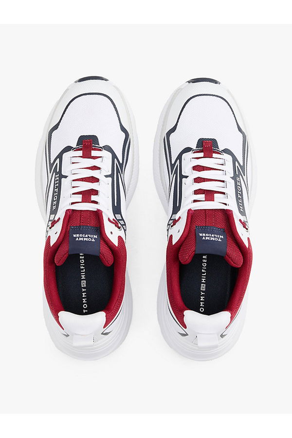 Tommy Hilfiger Erkek Spor Ayakkabı Beyaz