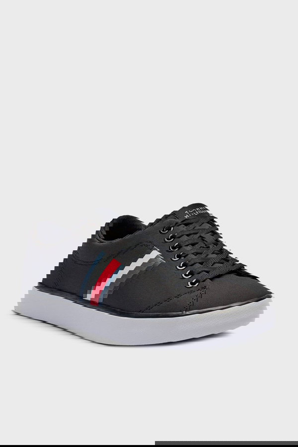 Tommy Hilfiger Erkek Spor Ayakkabı SİYAH