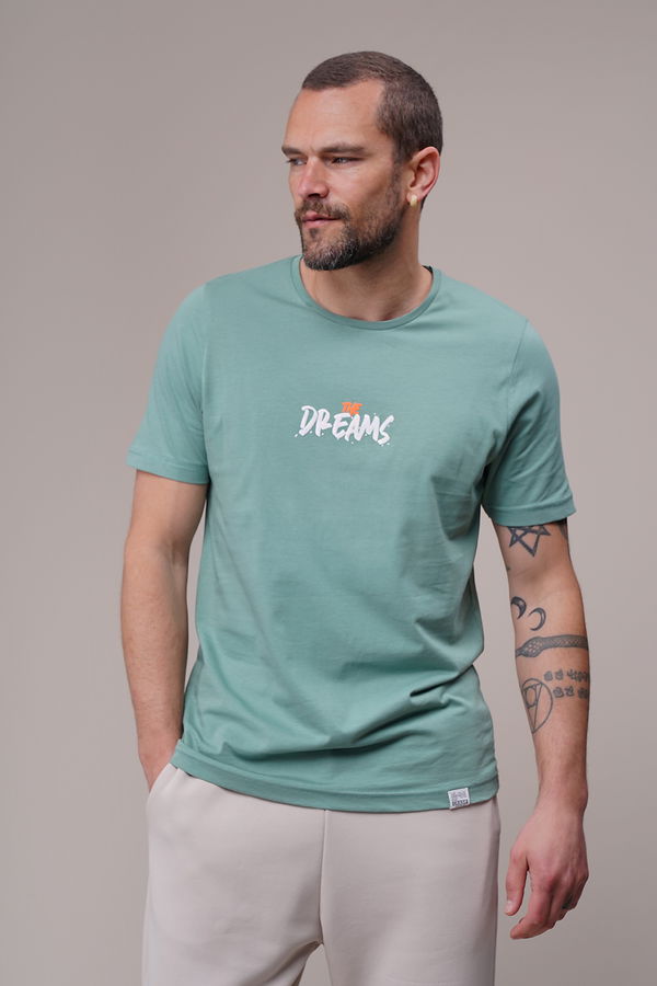The Dreams Baskılı T-shirt MINT The Dreams Baskılı T-shirt MINT