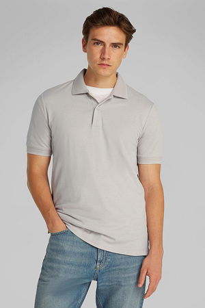 Calvin Klein Polo Yaka Erkek T-shirt GRİ