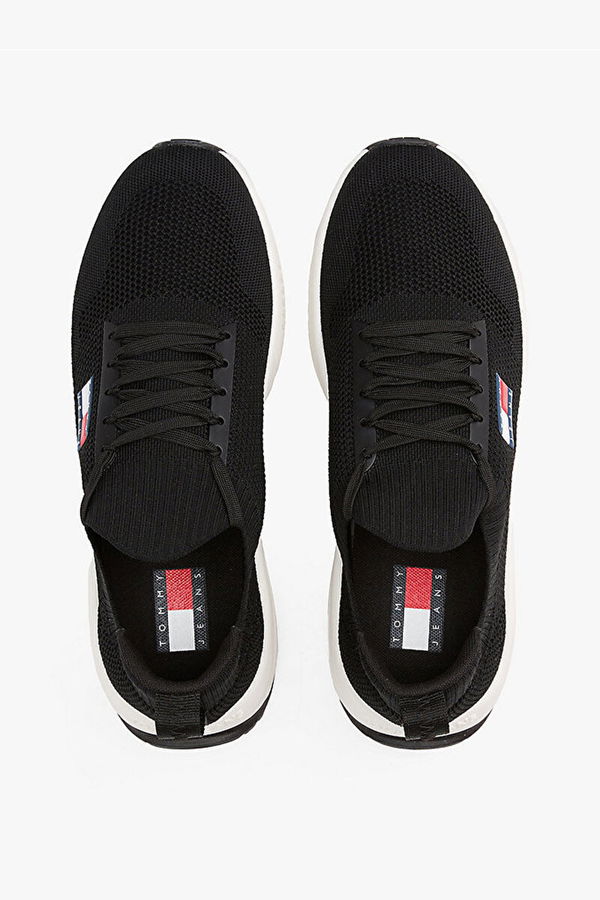 Tommy Hilfiger Erkek Spor Ayakkabı SİYAH
