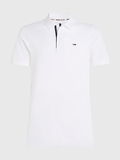 Tommy Hilfiger Polo Yaka Erkek T-shirt BEYAZ