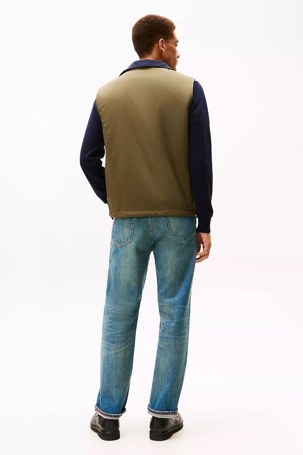 Tommy Hilfiger Çift Taraflı Yelek HAKI