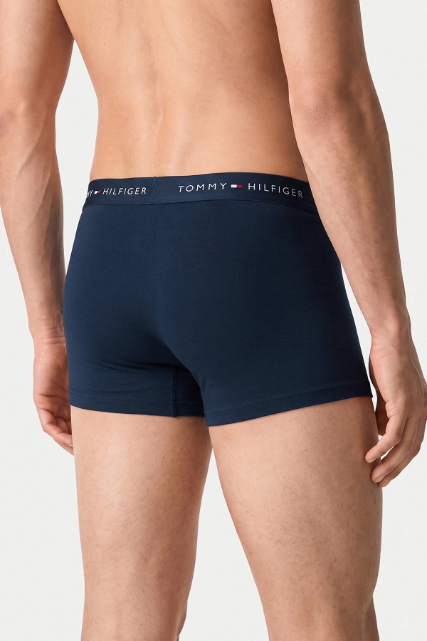 Tommy Hilfiger Erkek 3lü Boxer LACIVERT