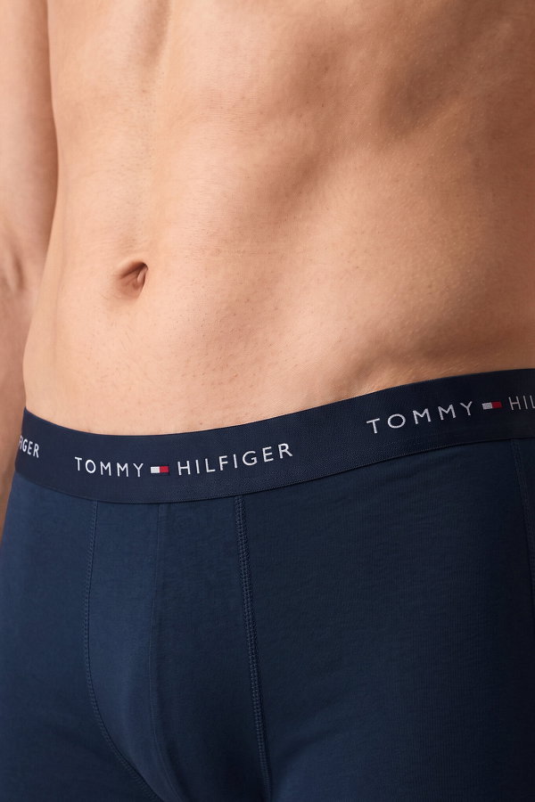 Tommy Hilfiger Erkek 3lü Boxer LACIVERT
