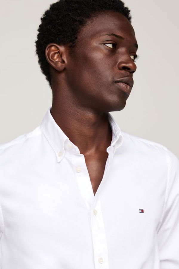 Tommy Hilfiger Erkek Gömlek Beyaz