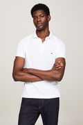 Tommy Hilfiger Erkek  Polo Yaka T-shirt Beyaz