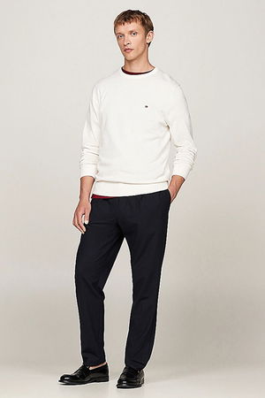 Tommy Hilfiger Erkek Triko Kazak Beyaz Tommy Hilfiger Erkek Triko Kazak Beyaz