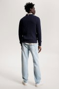 Tommy Hilfiger Erkek Bisiklet Yaka Kazak LACIVERT