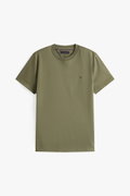 Tommy Hilfiger Erkek Bisiklet Yaka T-shirt A HAKI