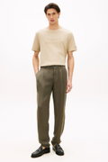 Tommy Hilfiger Erkek Bisiklet Yaka T-shirt KUM