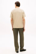 Tommy Hilfiger Erkek Bisiklet Yaka T-shirt KUM