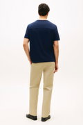 Tommy Hilfiger Erkek Bisiklet Yaka T-shirt LACIVERT