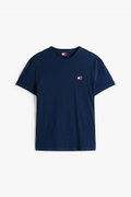 Tommy Hilfiger Erkek Bisiklet Yaka T-shirt LACIVERT