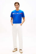 Tommy Hilfiger Erkek Bisiklet Yaka T-shirt SAKS