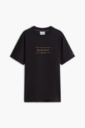 Tommy Hilfiger Erkek Bisiklet Yaka T-shirt SIYAH