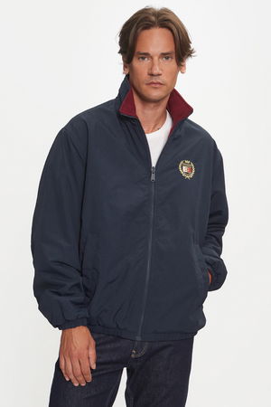 Tommy Hilfiger Çift Taraflı Erkek Mont LACIVERT Tommy Hilfiger Çift Taraflı Erkek Mont LACIVERT