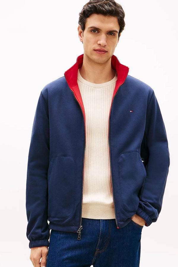 Tommy Hilfiger Erkek Çift Taraflı Mont KIRMIZI