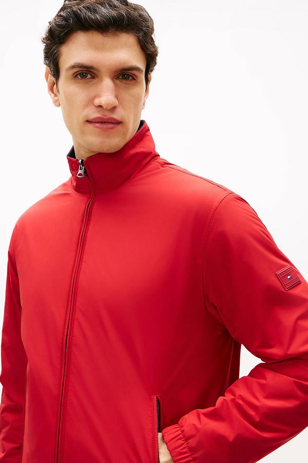 Tommy Hilfiger Erkek Çift Taraflı Mont KIRMIZI