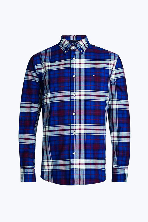 Tommy Hilfiger Erkek Ekose Gömlek LACIVERT Tommy Hilfiger Erkek Ekose Gömlek LACIVERT
