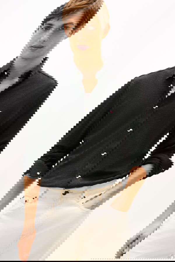 Tommy Hilfiger Erkek Gömlek ANTRASIT