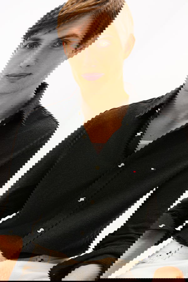 Tommy Hilfiger Erkek Gömlek ANTRASIT